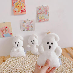 Ghost Couple Plush Keychain for Bags & Decor