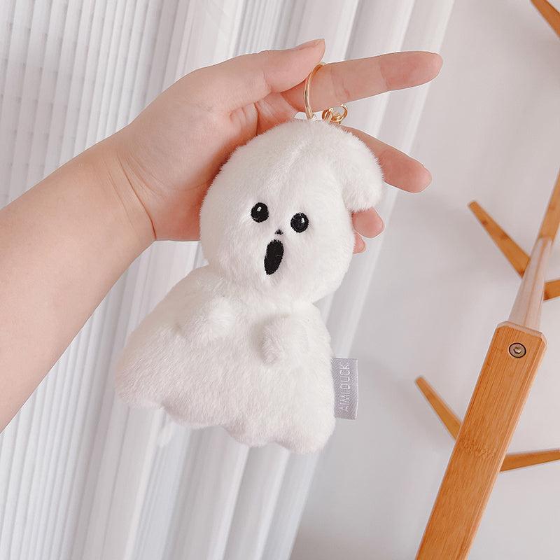 Ghost Couple Plush Keychain for Bags & Decor