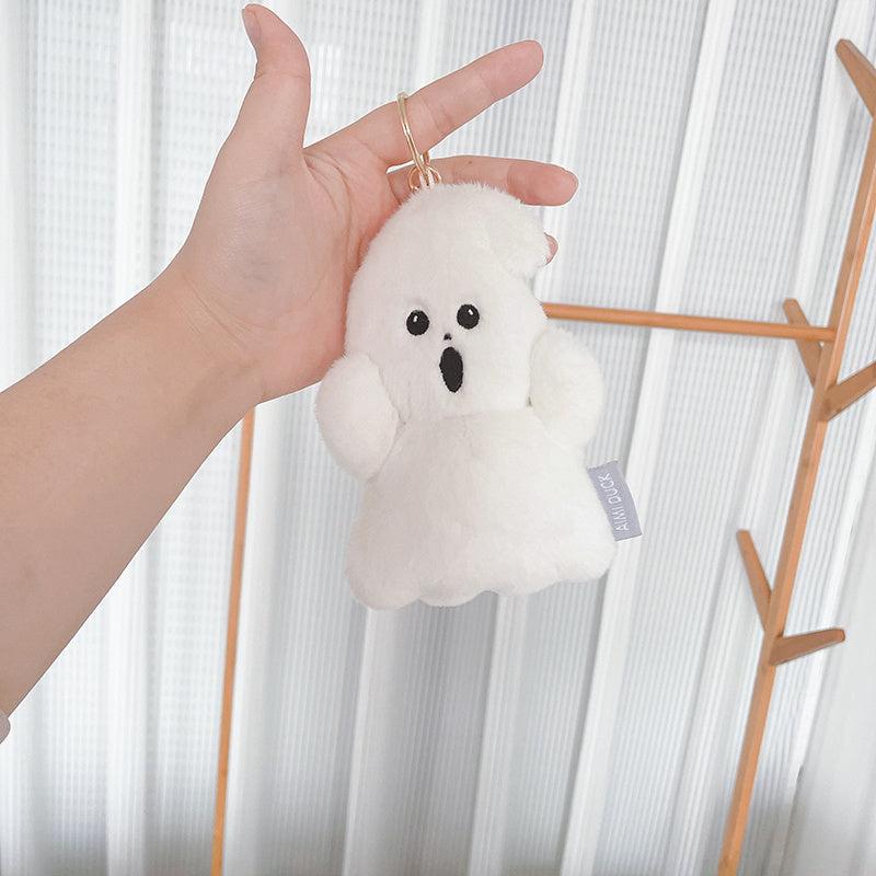 Ghost Couple Plush Keychain for Bags & Decor