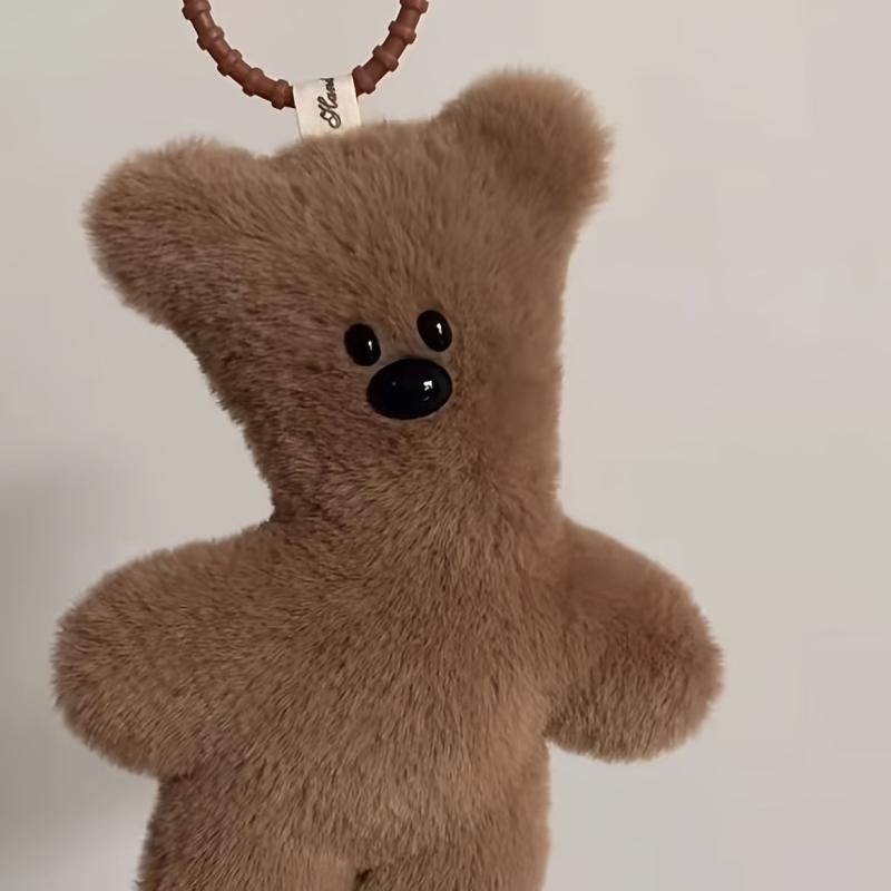 Mr Bean Teddy Bear Pendant with Squeaky Yellow Star