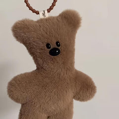 Mr Bean Teddy Bear Pendant with Squeaky Yellow Star
