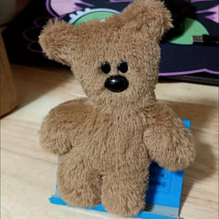Mr Bean Teddy Bear Pendant with Squeaky Yellow Star