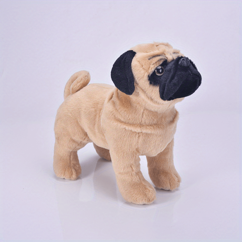 13in Standing Pug Dog Plush Toy Soft Stuffed Animals Gift
