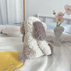 Cuddly Flower Dog Doll Plush Toy for Kids Birthday Gift