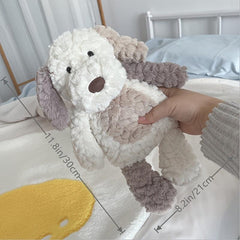 Cuddly Flower Dog Doll Plush Toy for Kids Birthday Gift