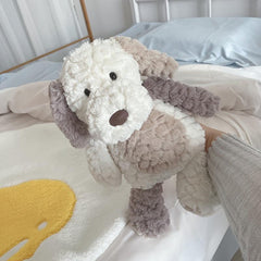 Cuddly Flower Dog Doll Plush Toy for Kids Birthday Gift