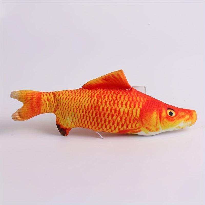 16in 3D Fish Pillow Cat Toy Funny Decoration Gift