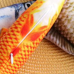 16in 3D Fish Pillow Cat Toy Funny Decoration Gift