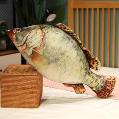 40cm Simulation Fish Plush Toy Sofa Cushion Birthday Gift Kids