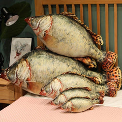 40cm Simulation Fish Plush Toy Sofa Cushion Birthday Gift Kids