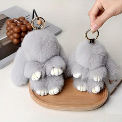 Cute Rabbit Doll Plush Toy for Phone School Women's Bag