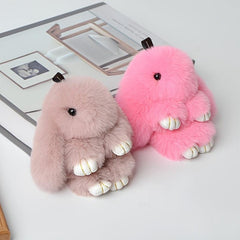 Cute Rabbit Doll Plush Toy for Phone School Women's Bag