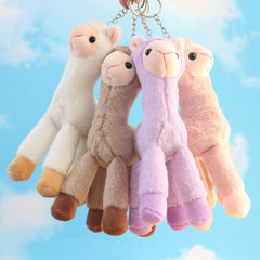 7inch 17 Alpaca Plush Doll Stuffed Animals Pendant Lamb Doll Key Chain