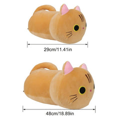 Cartoon Cat Dolls Stuffed Soft Animal Kitten Plush Pillow Toys