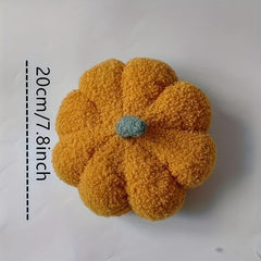 Pumpkin Shape Throw Pillow Plush for Halloween