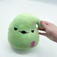 23cm Explosive Style Silkworm Bean Pillow Cushion Plush Toy