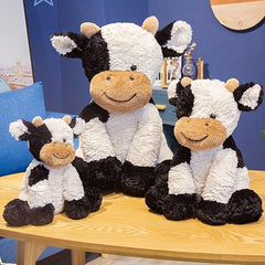 9.8in Sitting Cow Plush Toy - Perfect Gift for Kids