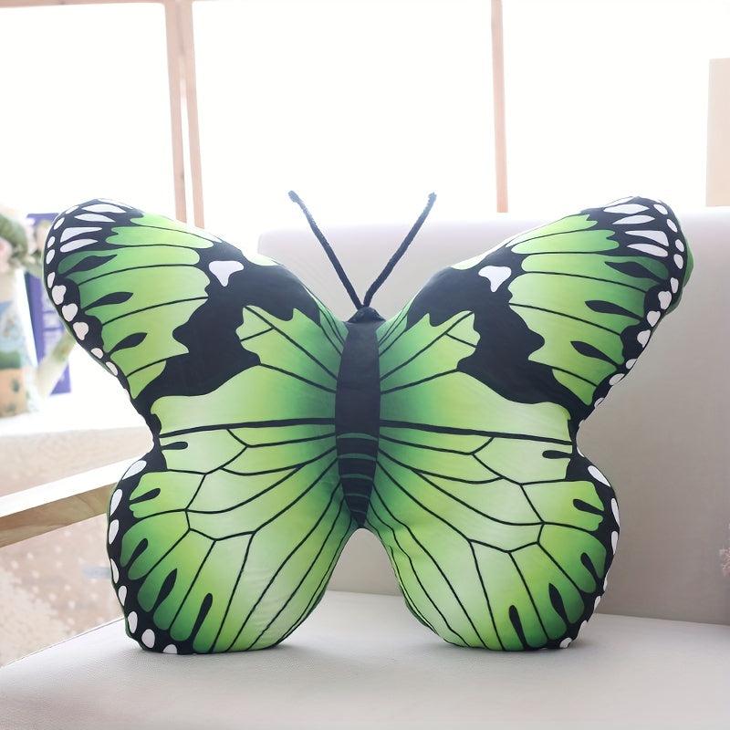 Simulation Butterfly Plush Toy Sofa Cushion Halloween Room Decoration