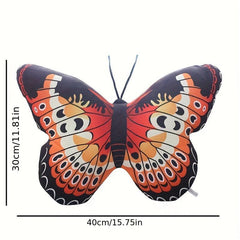Simulation Butterfly Plush Toy Sofa Cushion Halloween Room Decoration