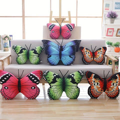 Simulation Butterfly Plush Toy Sofa Cushion Halloween Room Decoration