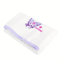 KUROMI Towel Girls Household Bath Absorbent Coral Fleece Scrubbing Head Towel