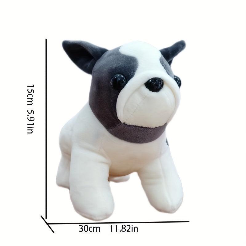 Bulldog Plush Toys Simulation Dog Fighting Young Puppy Doll