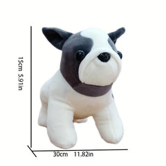 Bulldog Plush Toys Simulation Dog Fighting Young Puppy Doll