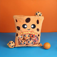 Set of 8 Mini Dolls Cartoon Cookies Plush Toy Animal Pillow Gift for Kids