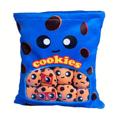 Set of 8 Mini Dolls Cartoon Cookies Plush Toy Animal Pillow Gift for Kids