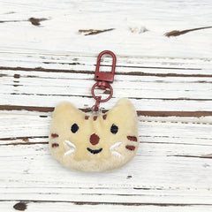 Cat & Fish Plush Keychain High Value Couple Bag Accessories