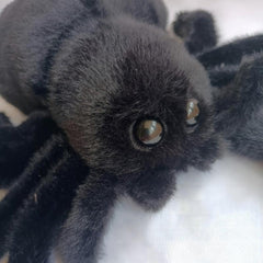 Red Tail Spider Plush Toy Halloween Bar Doll Funny Simulation