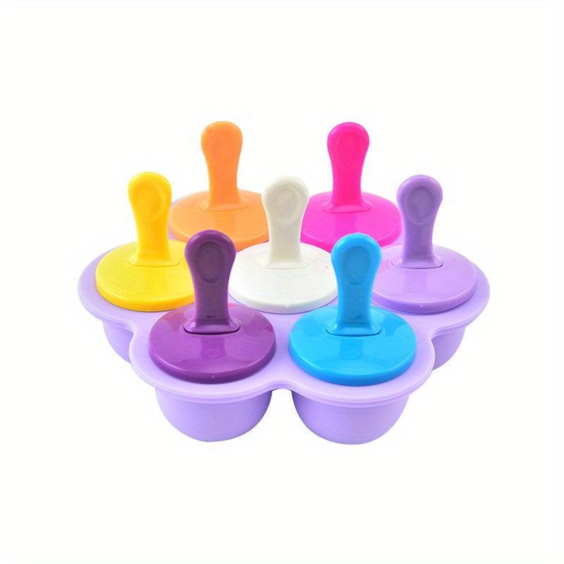 Silicone Ice Tray Silicone Popsicle Mold DIY Homemade Ice Cream Mold