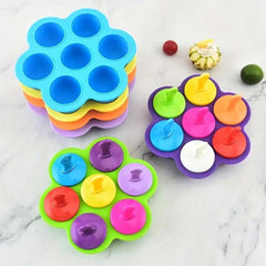Silicone Ice Tray Silicone Popsicle Mold DIY Homemade Ice Cream Mold