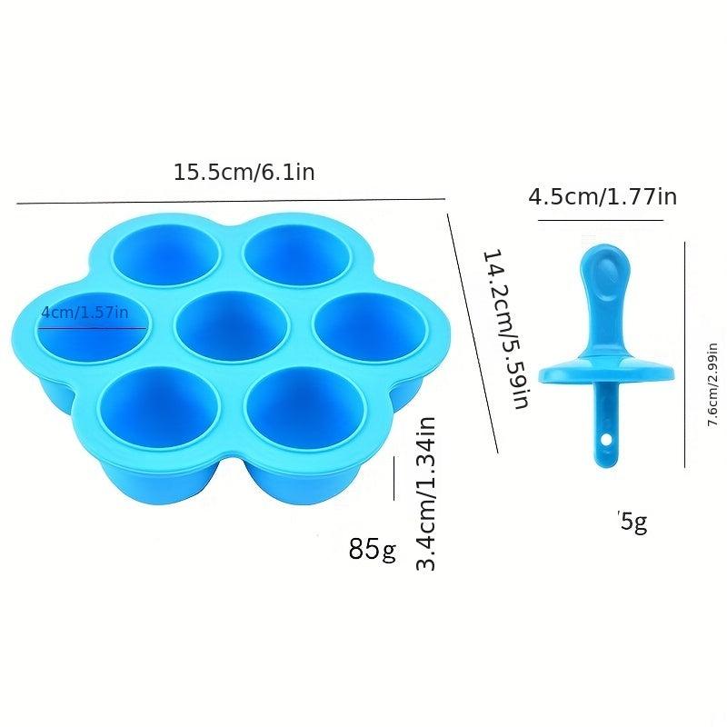 Silicone Ice Tray Silicone Popsicle Mold DIY Homemade Ice Cream Mold