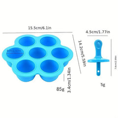 Silicone Ice Tray Silicone Popsicle Mold DIY Homemade Ice Cream Mold