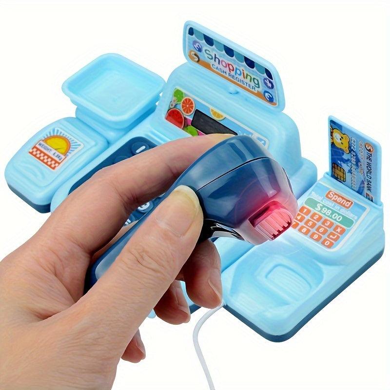 Kids Supermarket Cash Register Set Pretend Play Toy