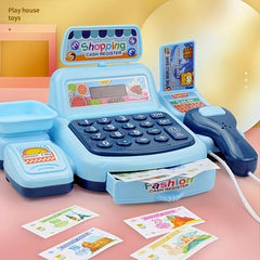 Kids Supermarket Cash Register Set Pretend Play Toy