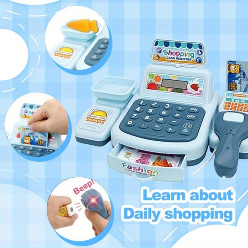 Supermarket Cash Register Play Set with Music