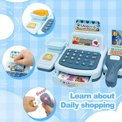 Supermarket Cash Register Play Set with Music