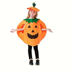 Halloween Pumpkin Costume Hat Bag Kids Adult Cosplay Party
