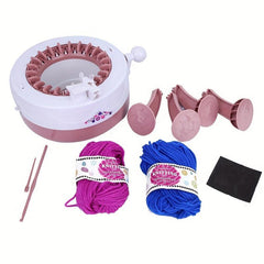 22 Needles Plastic Hand Knitting Machine Children Weaving Toy DIY Crafts