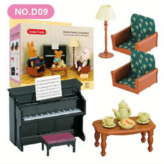 Forest Family Dollhouse Accessories Set