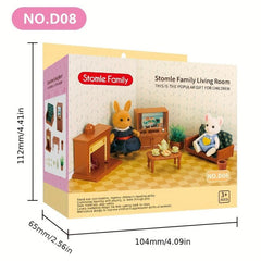 Forest Family Dollhouse Accessories Set