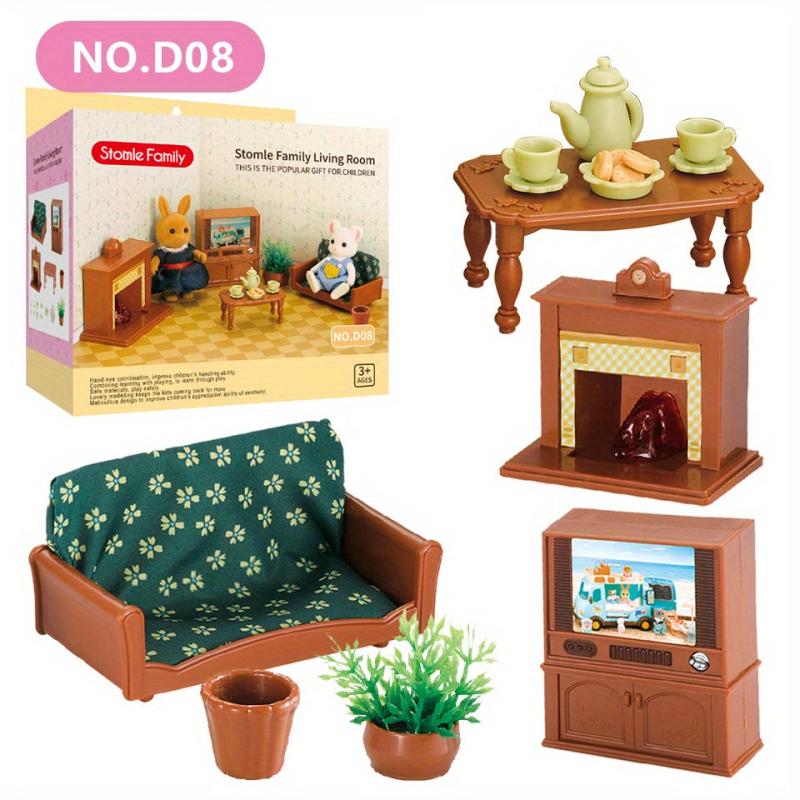 Forest Family Dollhouse Accessories Set