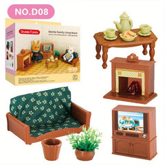 Forest Family Dollhouse Accessories Set