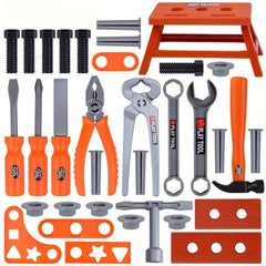 38pcs Kids Tool Set Pretend Play Construction Toy