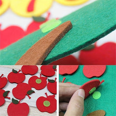 Numbers Felt Board For Toddlers Counters For Kids Preschool Math