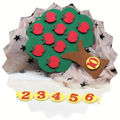 Numbers Felt Board For Toddlers Counters For Kids Preschool Math