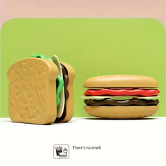 DIY Fast Food Sandwich French Pretend Play Hamburger Dog Toy