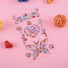 Acrylic Makeup Gem Face Sticker DIY Diamond Sticker Forehead Eyebrow